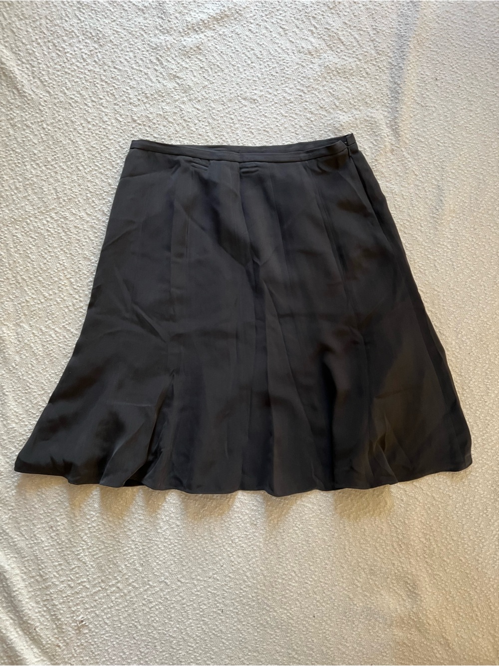 Jones New York 100% Silk Pleated Mini Skirt - Size 8